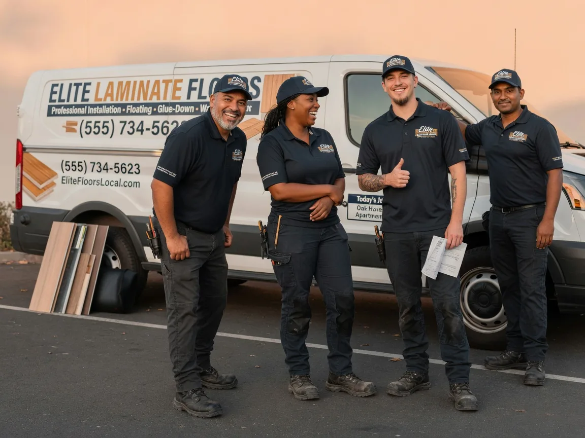 Laminate flooring installation company in Mahaffey, PA